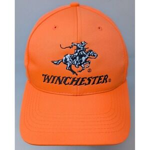 Winchester Nilo Farms Snapback Baseball Hat Hunting Cap K Product‎ Orange VTG
